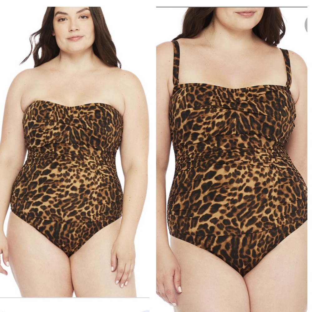 Ralph Lauren Leopard print swimsuit